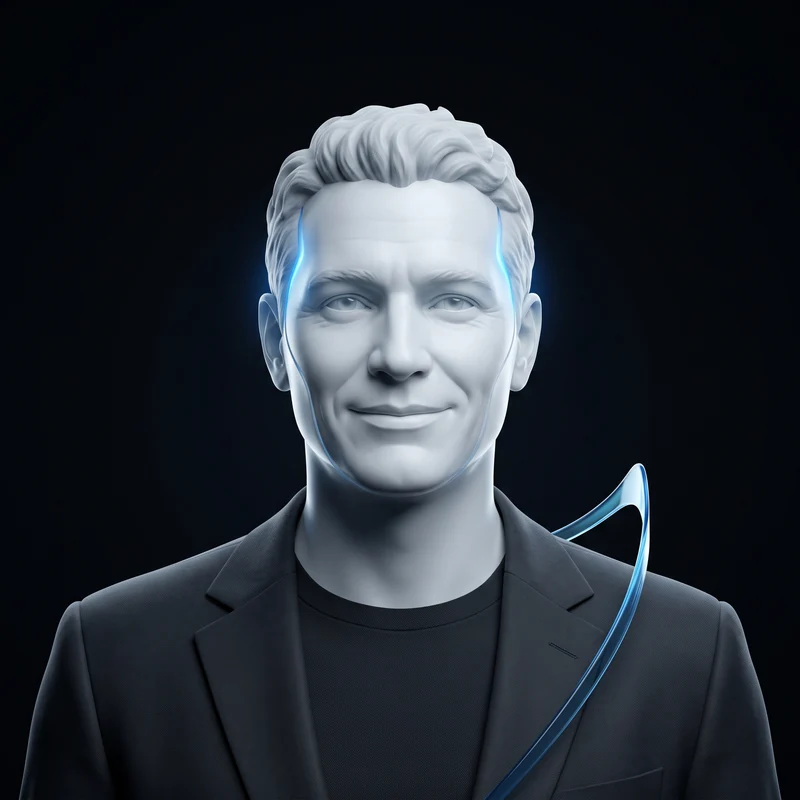 Illustrated AI sales assistant